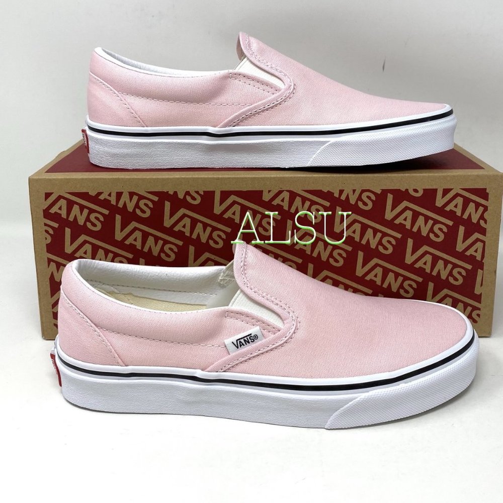 VANS Classic Slip-On Canvas Blushing Pink Women's VN0A4BV3TC3 - Picture 9 of 9